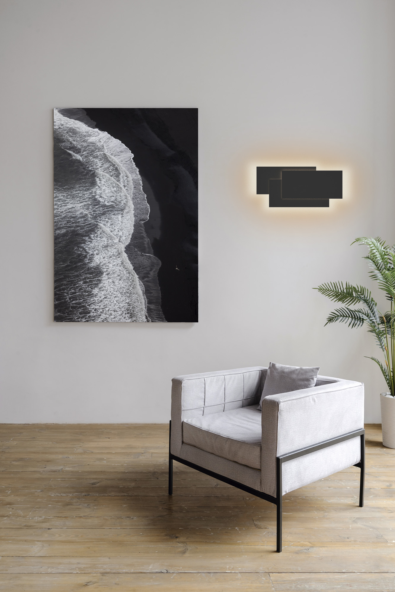 Tahiti XL Wall Lights Mantra Fusion Flush Wall Lights Tahiti XL Wall Lights Mantra Fusion Flush Wall Lights